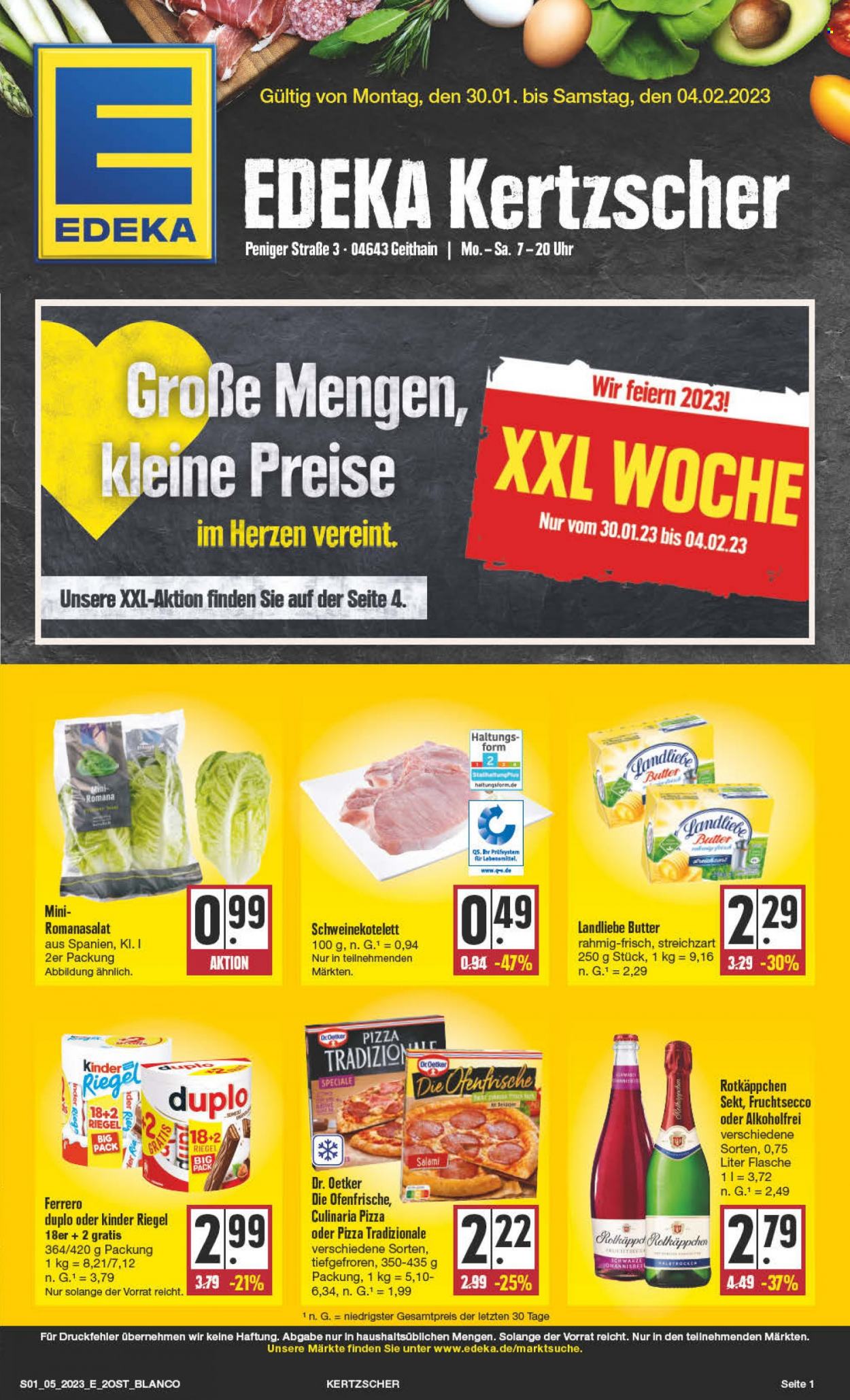 Edeka Prospekte  - 30.01.2023 - 4.02.2023. Seite 1
