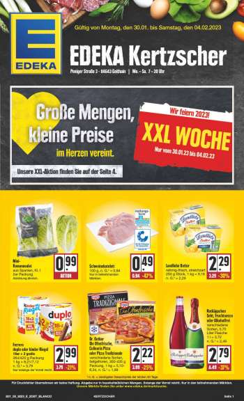 Prospekte Edeka - 30.01.2023 - 4.02.2023.