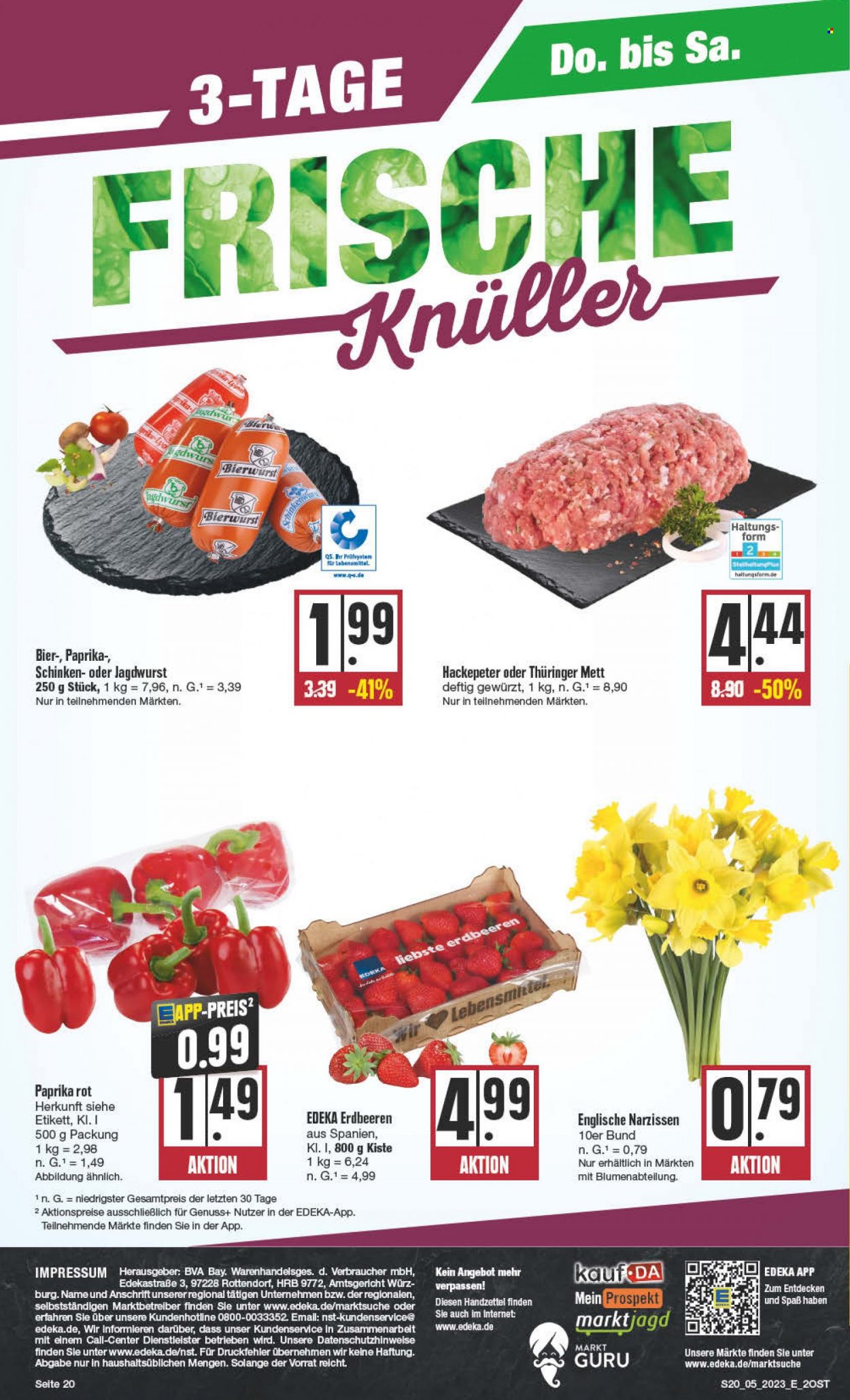 Edeka Prospekte  - 30.01.2023 - 4.02.2023. Seite 20