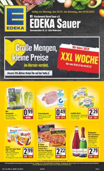 Prospekte Edeka - 30.01.2023 - 4.02.2023.