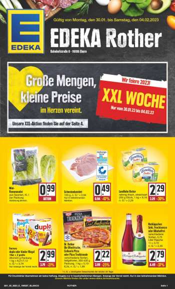 Prospekte Edeka - 30.01.2023 - 4.02.2023.