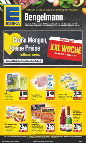 Prospekte Edeka - 30.01.2023 - 4.02.2023.