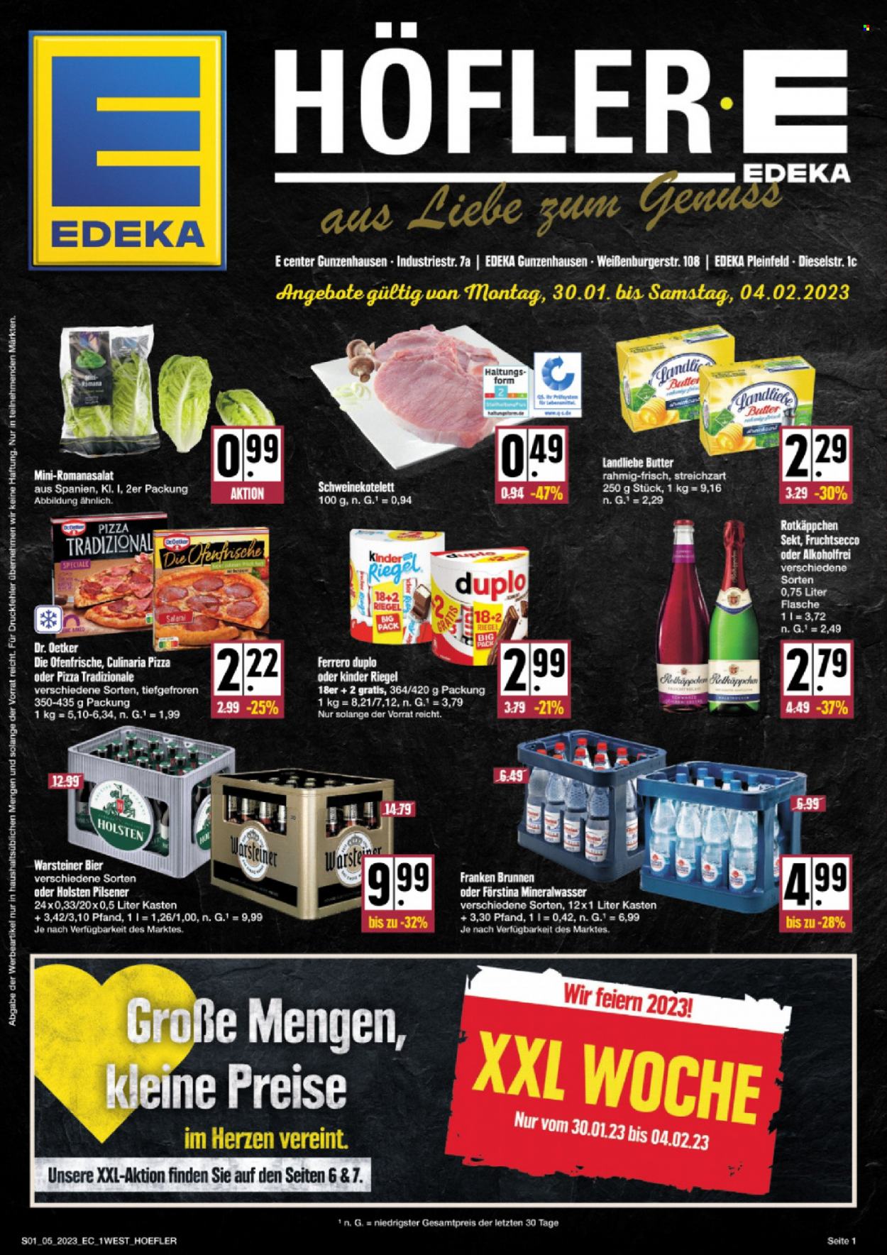 Edeka Prospekte  - 30.01.2023 - 4.02.2023. Seite 1