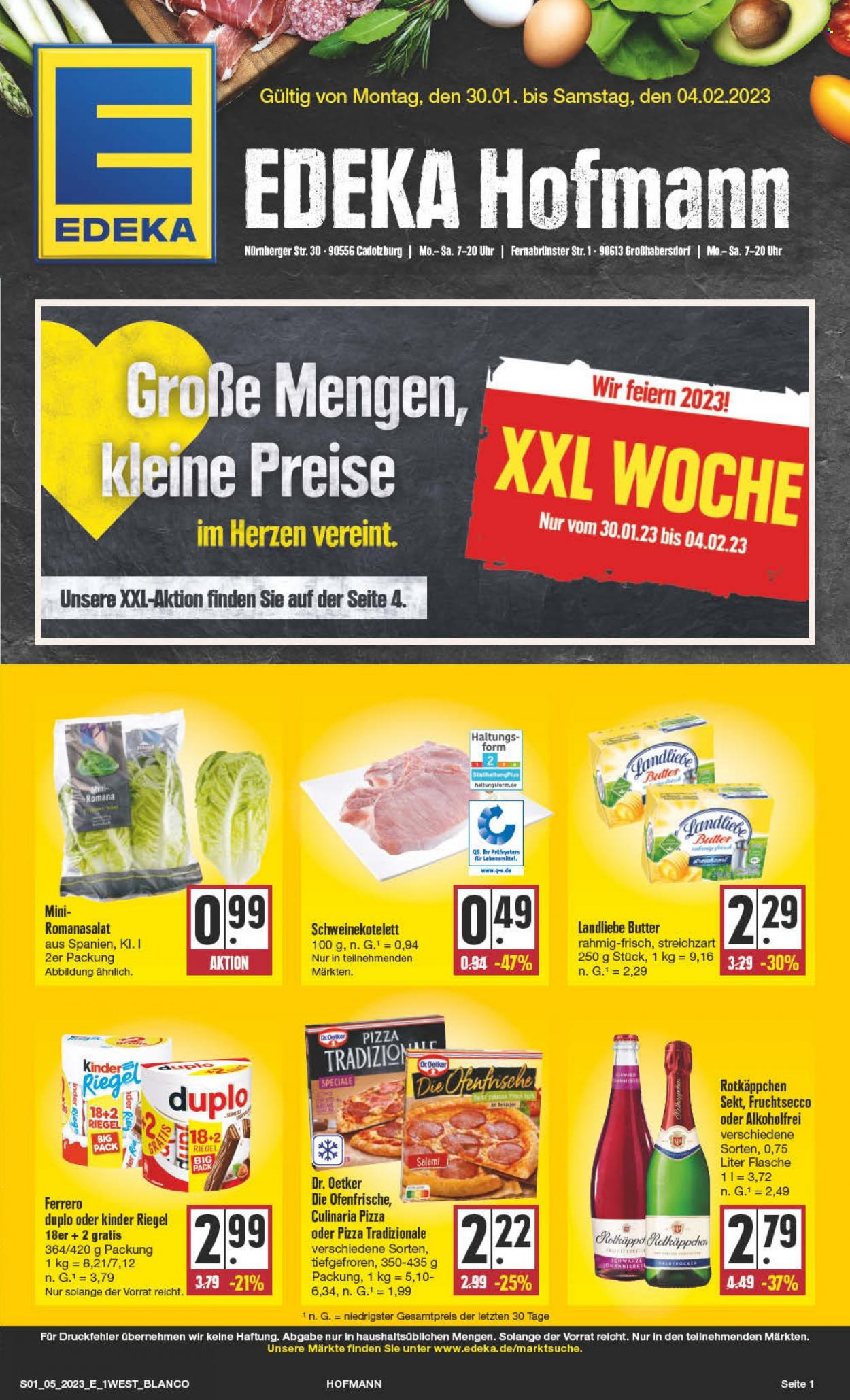 Edeka Prospekte  - 30.01.2023 - 4.02.2023. Seite 1