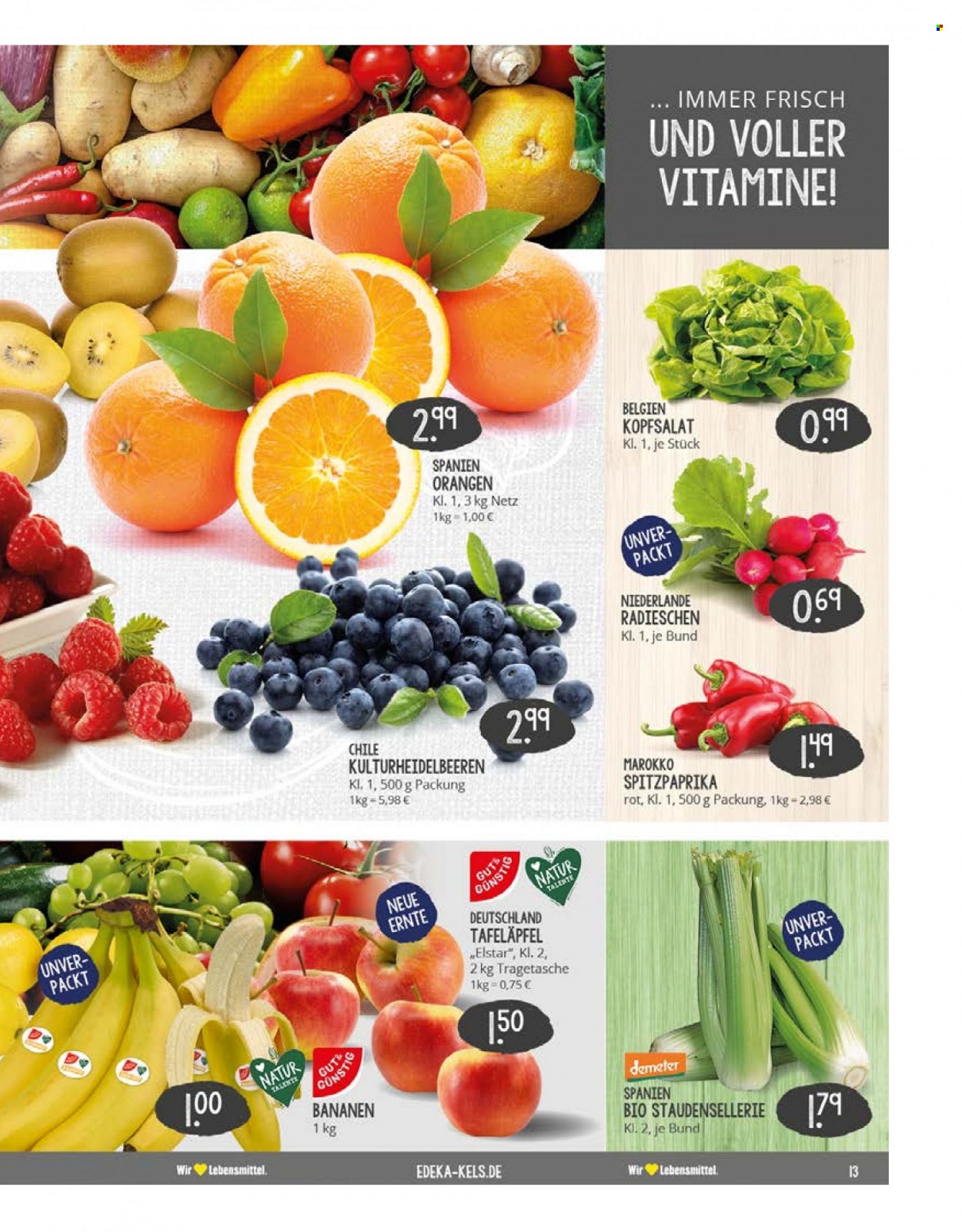 Edeka Prospekte  - 30.01.2023 - 4.02.2023. Seite 13