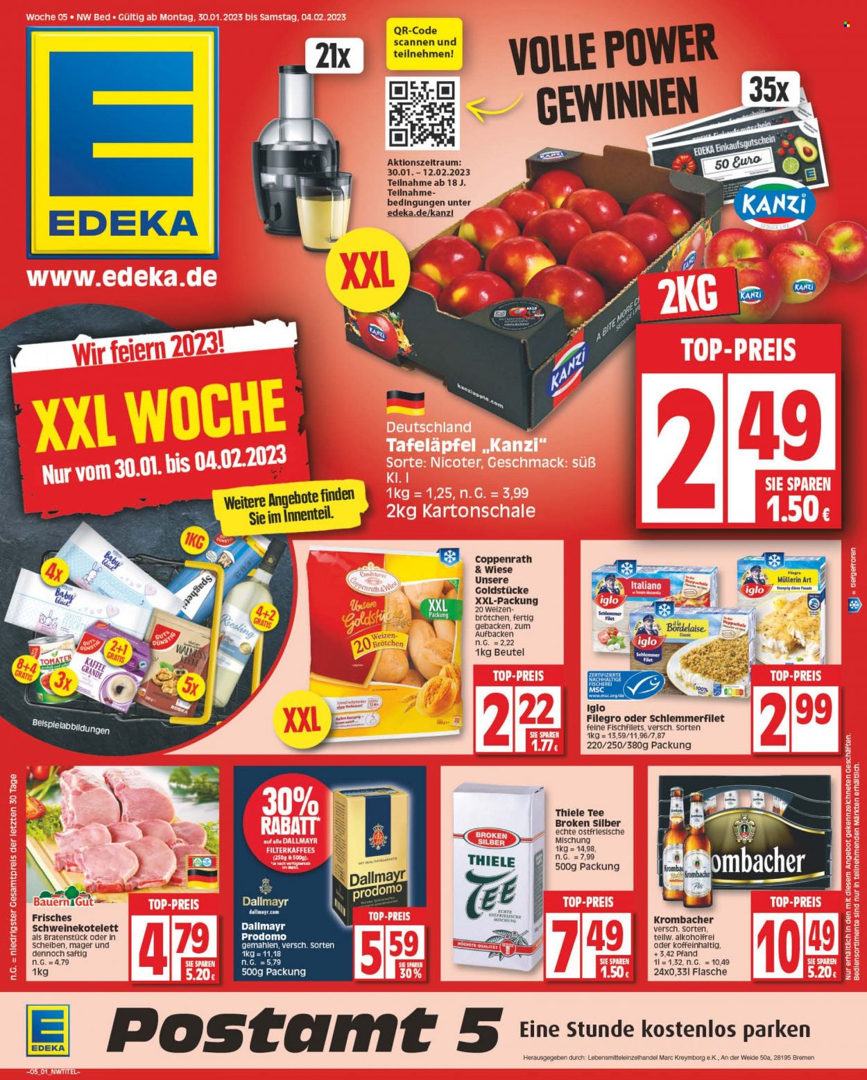 Edeka Prospekte  - 30.01.2023 - 4.02.2023. Seite 1