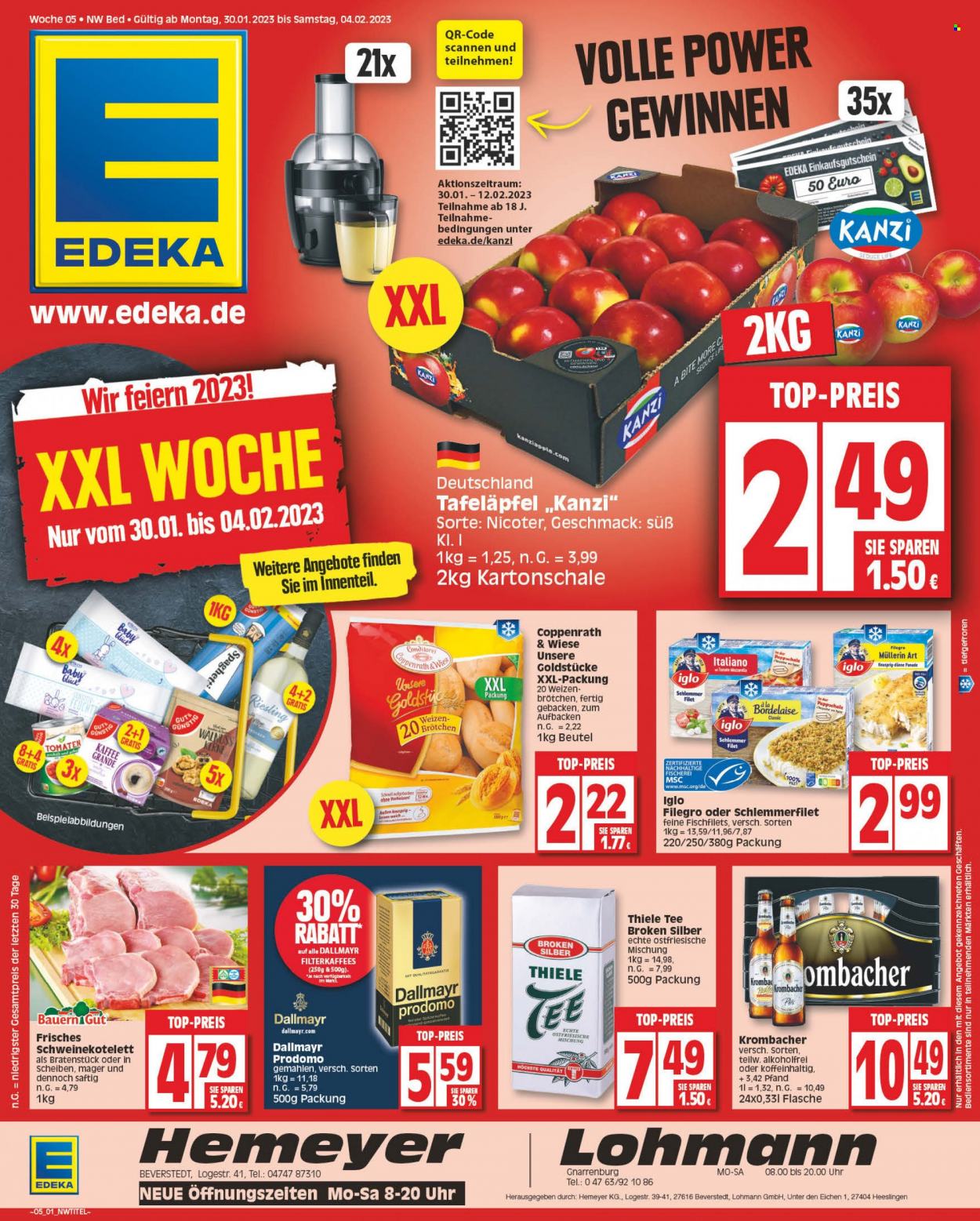Edeka Prospekte  - 30.01.2023 - 4.02.2023. Seite 1