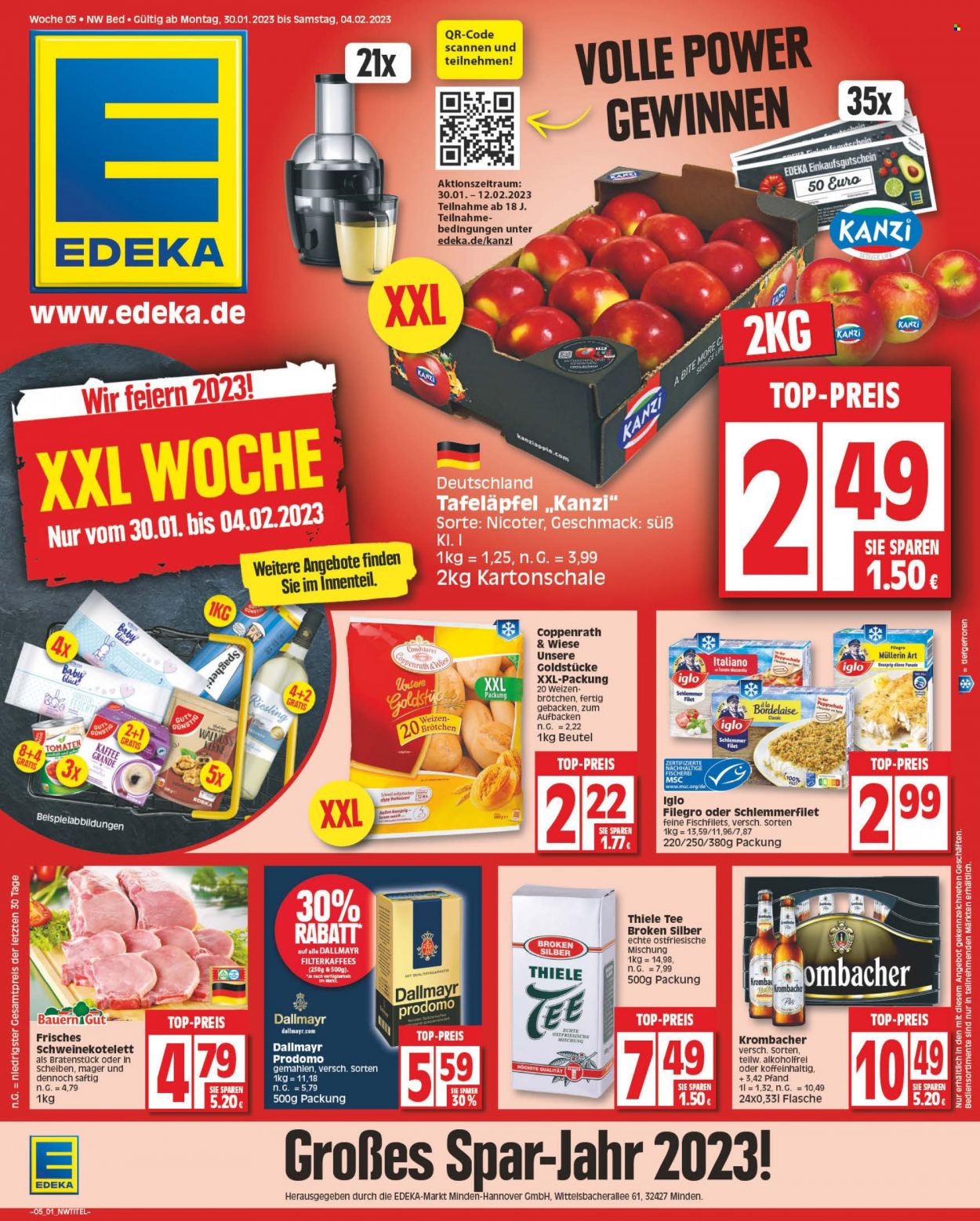 Edeka Prospekte  - 30.01.2023 - 4.02.2023. Seite 1