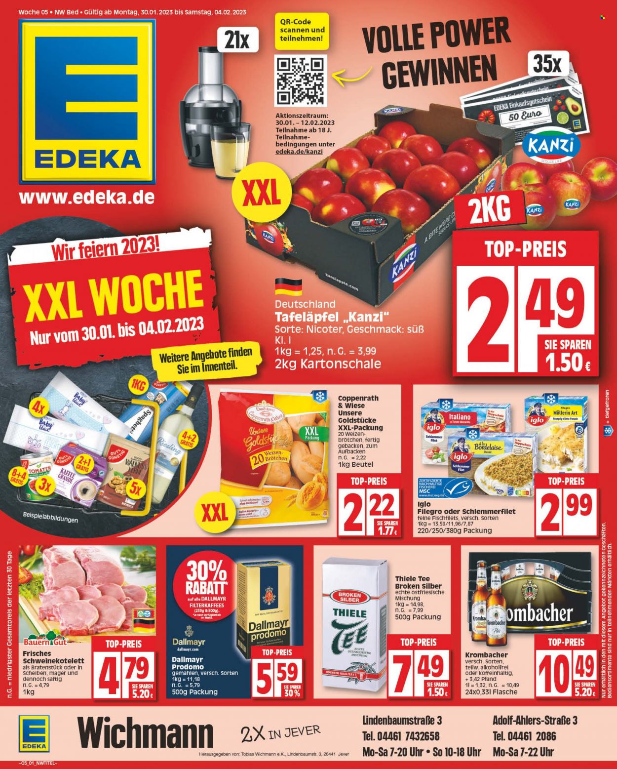 Edeka Prospekte  - 30.01.2023 - 4.02.2023. Seite 1