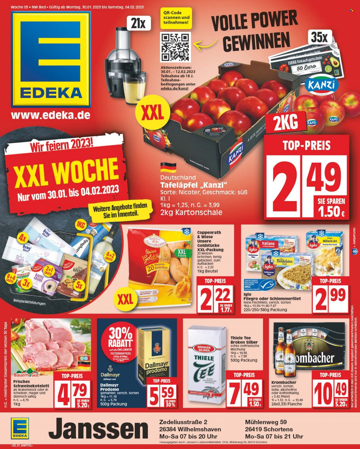 Edeka Prospekte  - 30.01.2023 - 4.02.2023. Seite 1