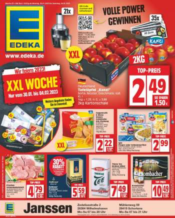 Prospekte Edeka - 30.01.2023 - 4.02.2023.