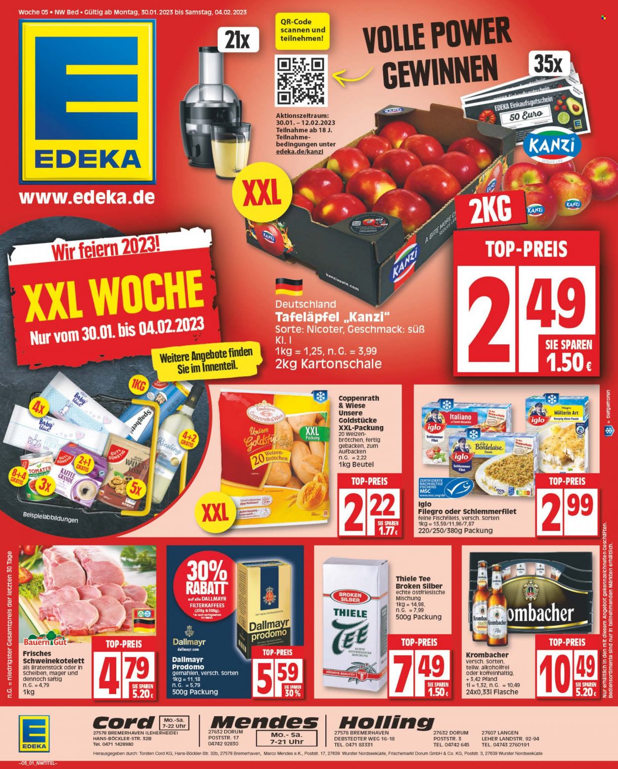 Edeka Prospekte  - 30.01.2023 - 4.02.2023. Seite 1