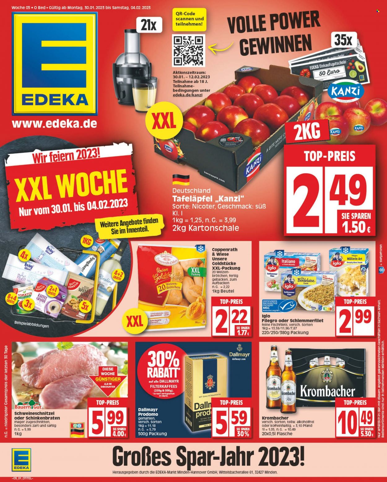 Edeka Prospekte  - 30.01.2023 - 4.02.2023. Seite 1