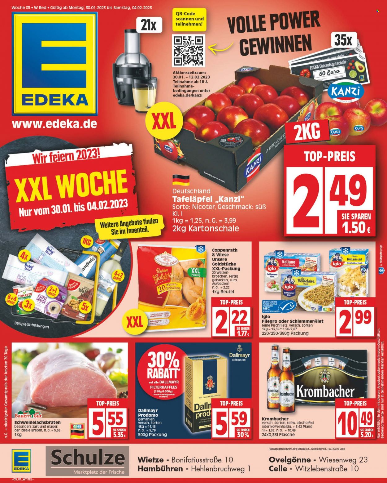 Edeka Prospekte  - 30.01.2023 - 4.02.2023. Seite 1