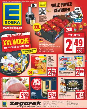 Prospekte Edeka - 30.01.2023 - 4.02.2023.