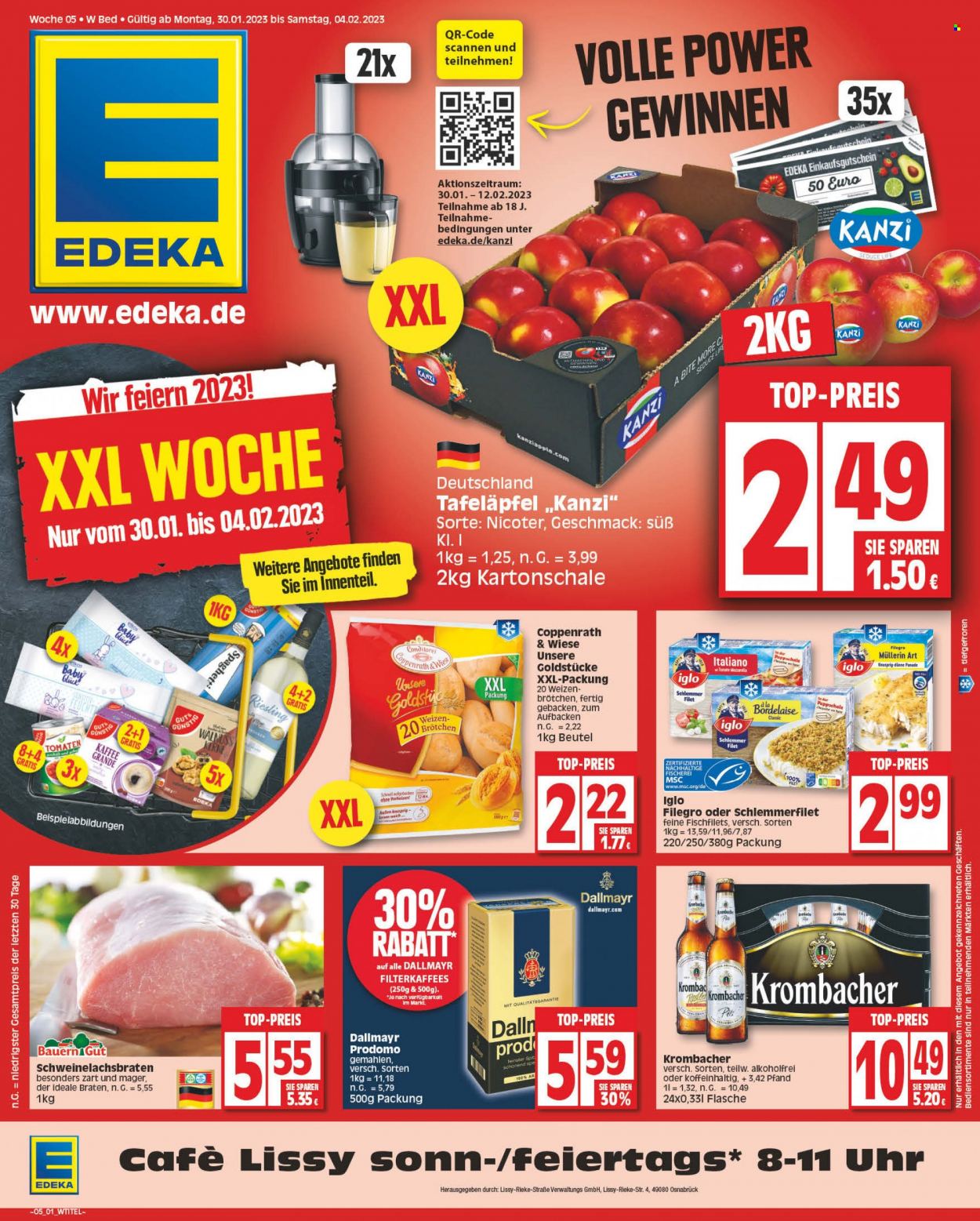 Edeka Prospekte  - 30.01.2023 - 4.02.2023. Seite 1