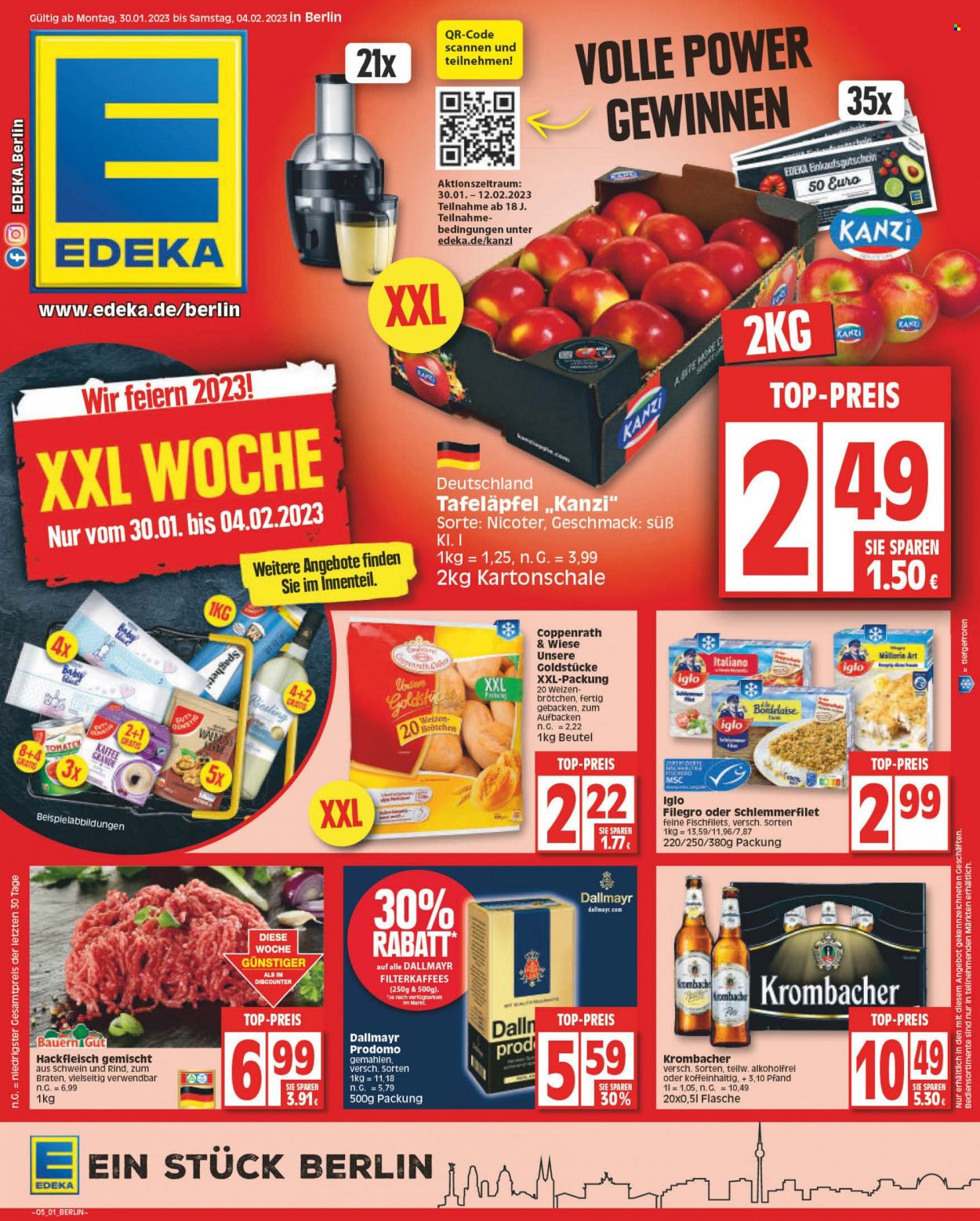 Edeka Prospekte  - 30.01.2023 - 4.02.2023. Seite 1