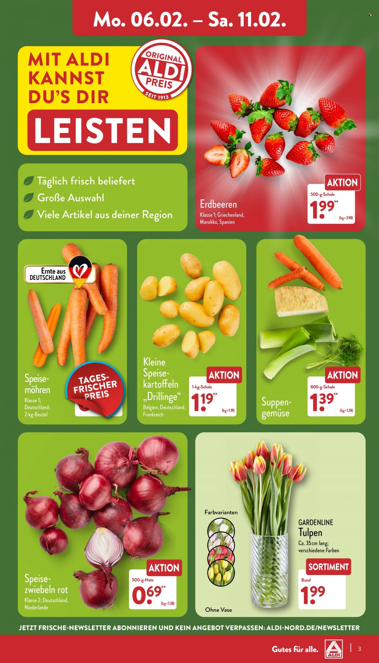 ALDI Nord Prospekte  - 6.02.2023 - 11.02.2023. Seite 3