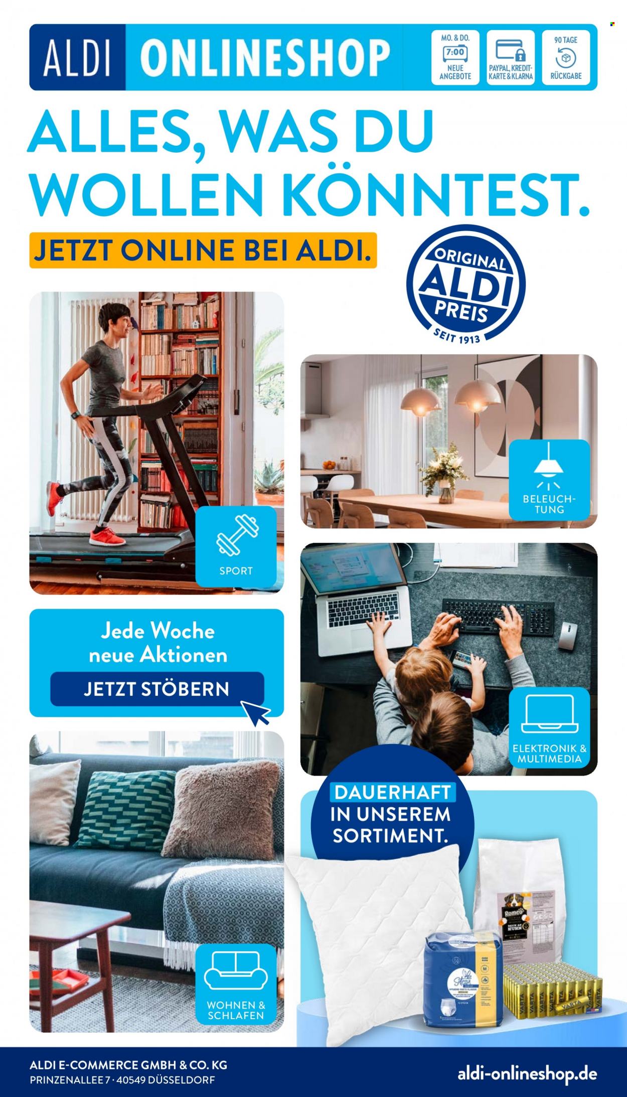 thumbnail - Prospekte ALDI Nord - Produkte in Aktion - Varta. Seite 1.