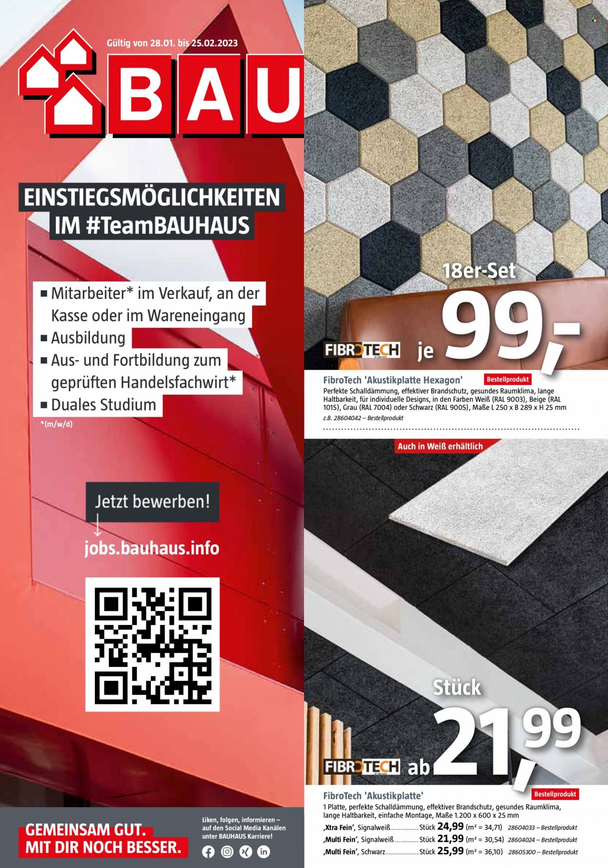 Bauhaus Prospekte  - 28.01.2023 - 25.02.2023. Seite 2