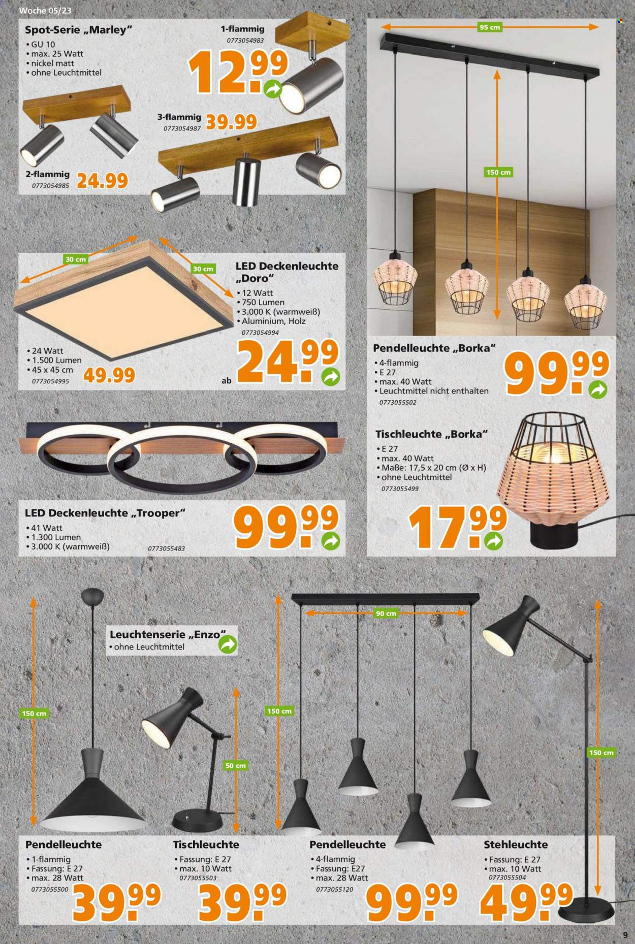 Globus Baumarkt Prospekte  - 30.01.2023 - 4.02.2023. Seite 9