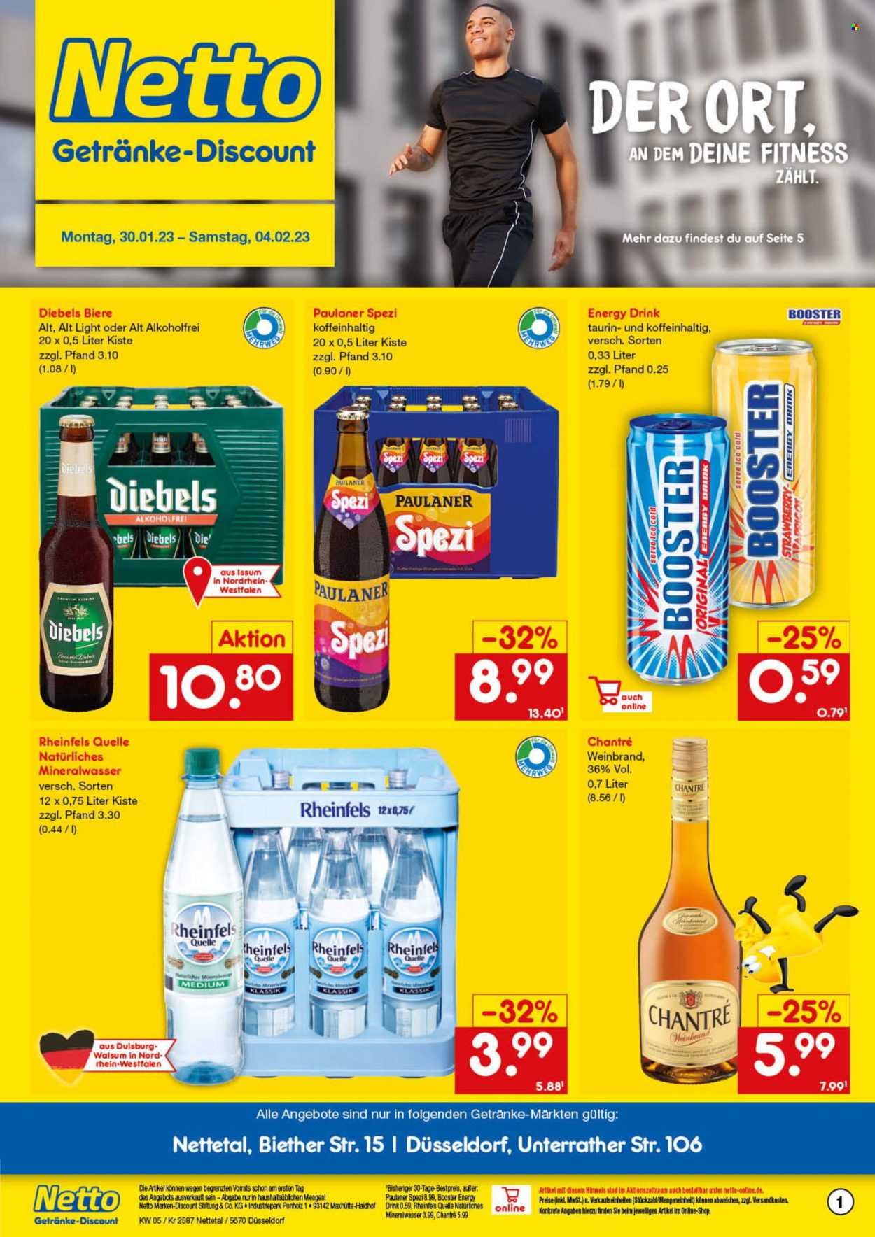 Netto Marken-Discount Prospekte  - 30.01.2023 - 4.02.2023. Seite 1