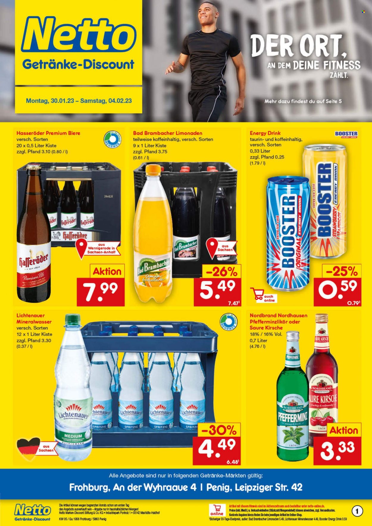 Netto Marken-Discount Prospekte  - 30.01.2023 - 4.02.2023. Seite 1