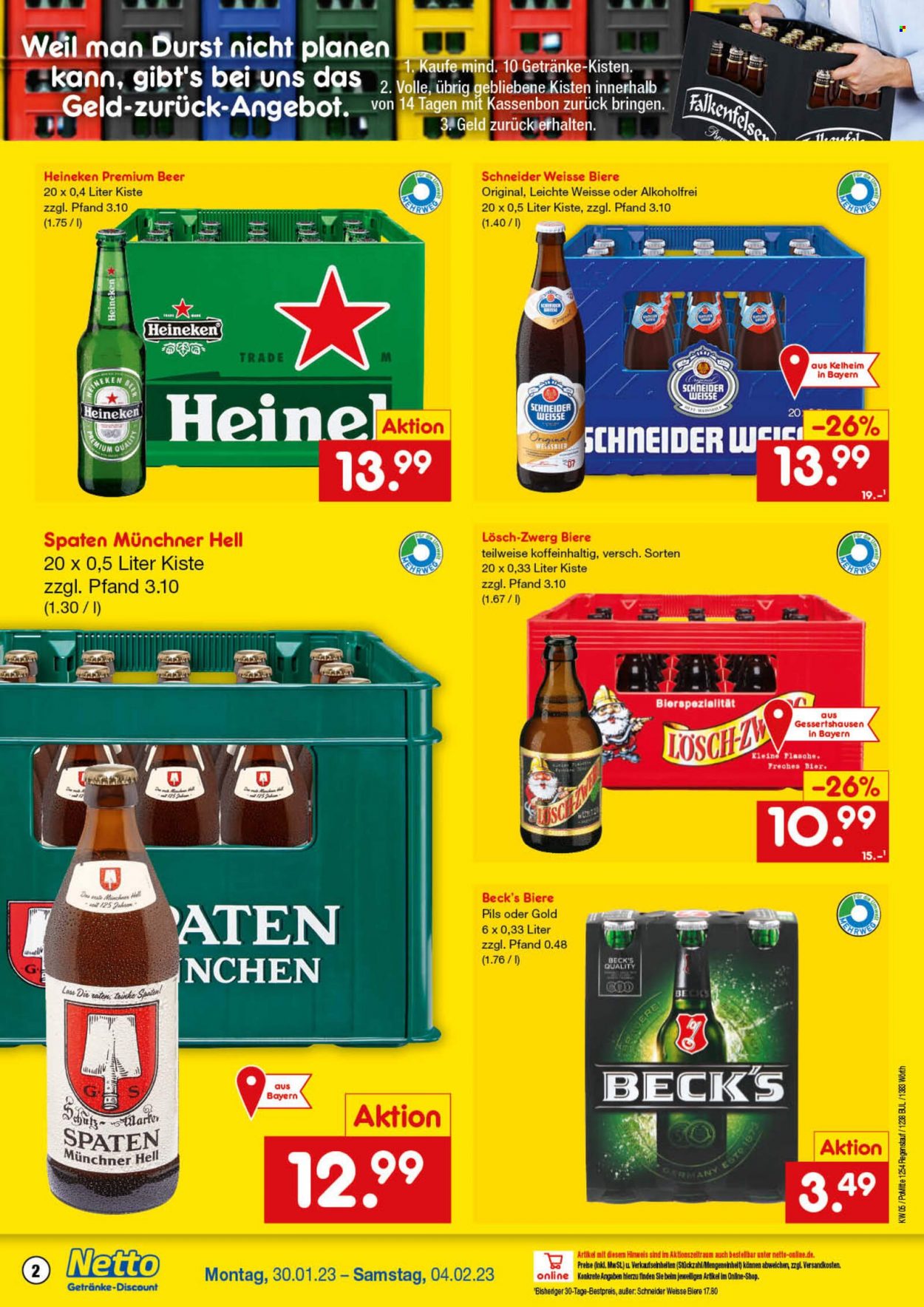 Netto Marken-Discount Prospekte  - 30.01.2023 - 4.02.2023. Seite 2