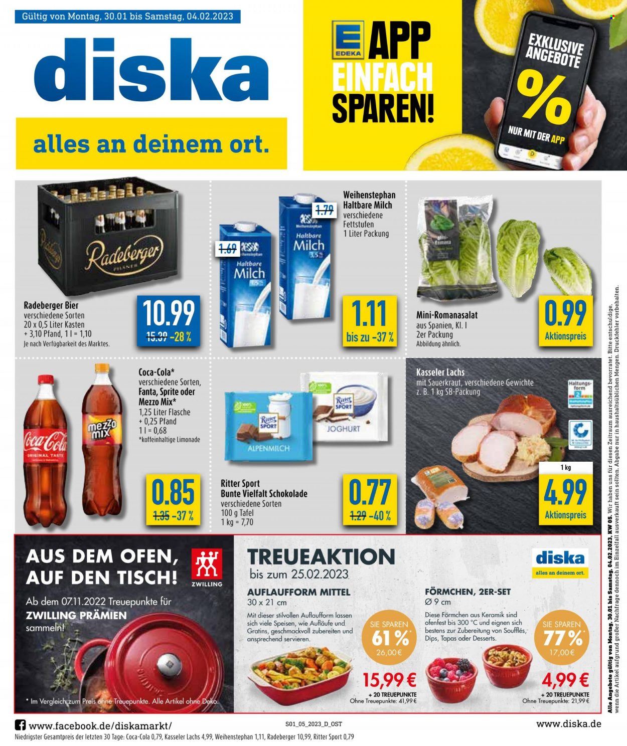 Diska Prospekte  - 30.01.2023 - 4.02.2023. Seite 1