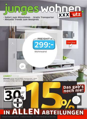 Prospekte XXXLutz - 30.01.2023 - 26.02.2023.