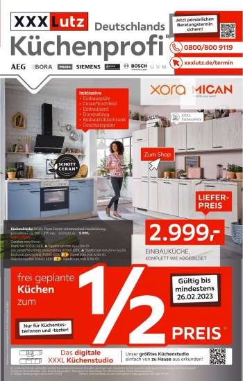 Prospekte XXXLutz - 30.01.2023 - 26.02.2023.