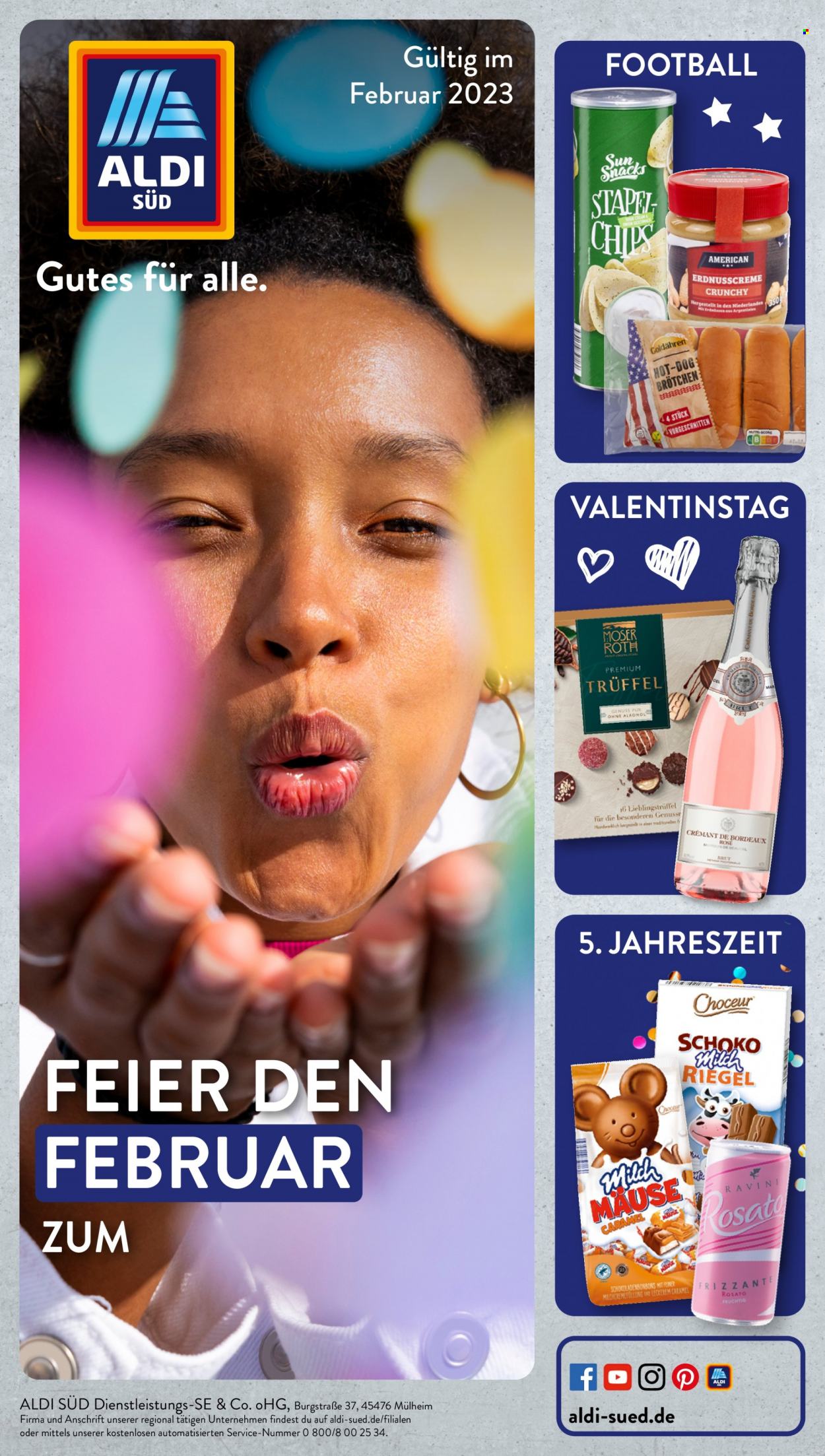 ALDI SÜD Prospekte  - 31.01.2023 - 28.02.2023. Seite 1