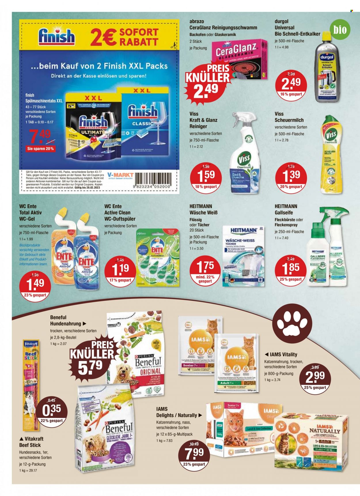 V-Markt Prospekte  - 2.02.2023 - 8.02.2023. Seite 16