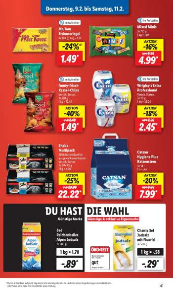 thumbnail - Chante Sel Jodsalz mit Fluorid Je 500 g