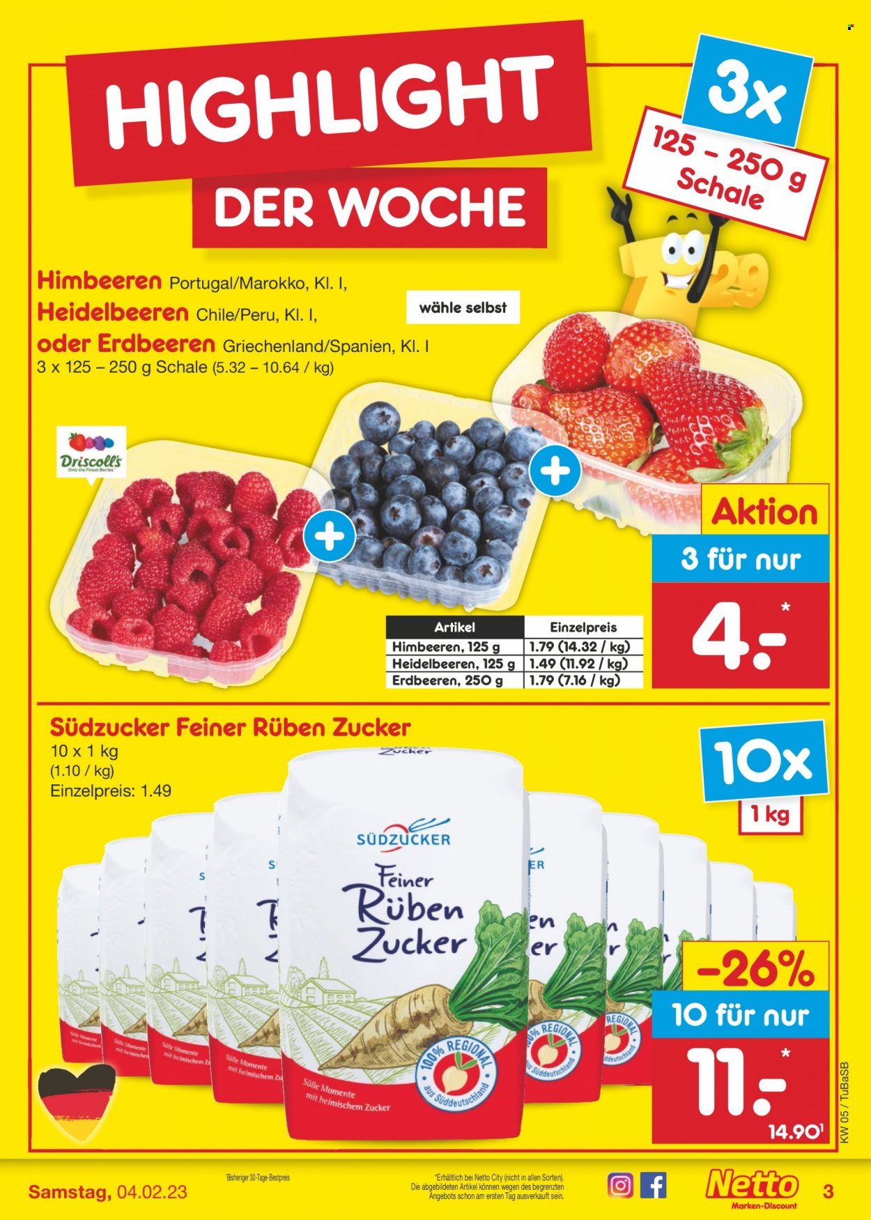 Netto Marken-Discount Prospekte  - 30.01.2023 - 4.02.2023. Seite 3