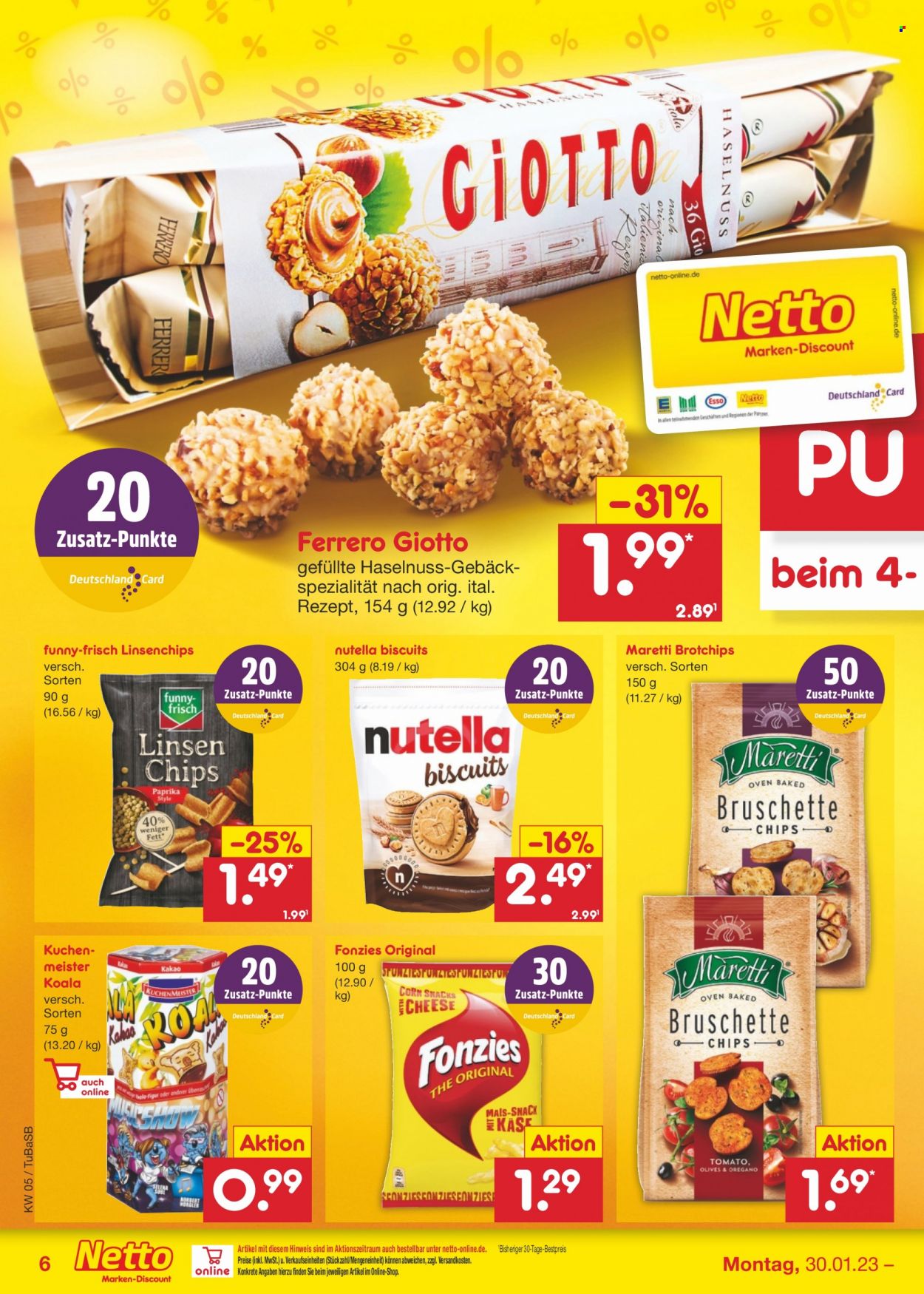 Netto Marken-Discount Prospekte  - 30.01.2023 - 4.02.2023. Seite 6