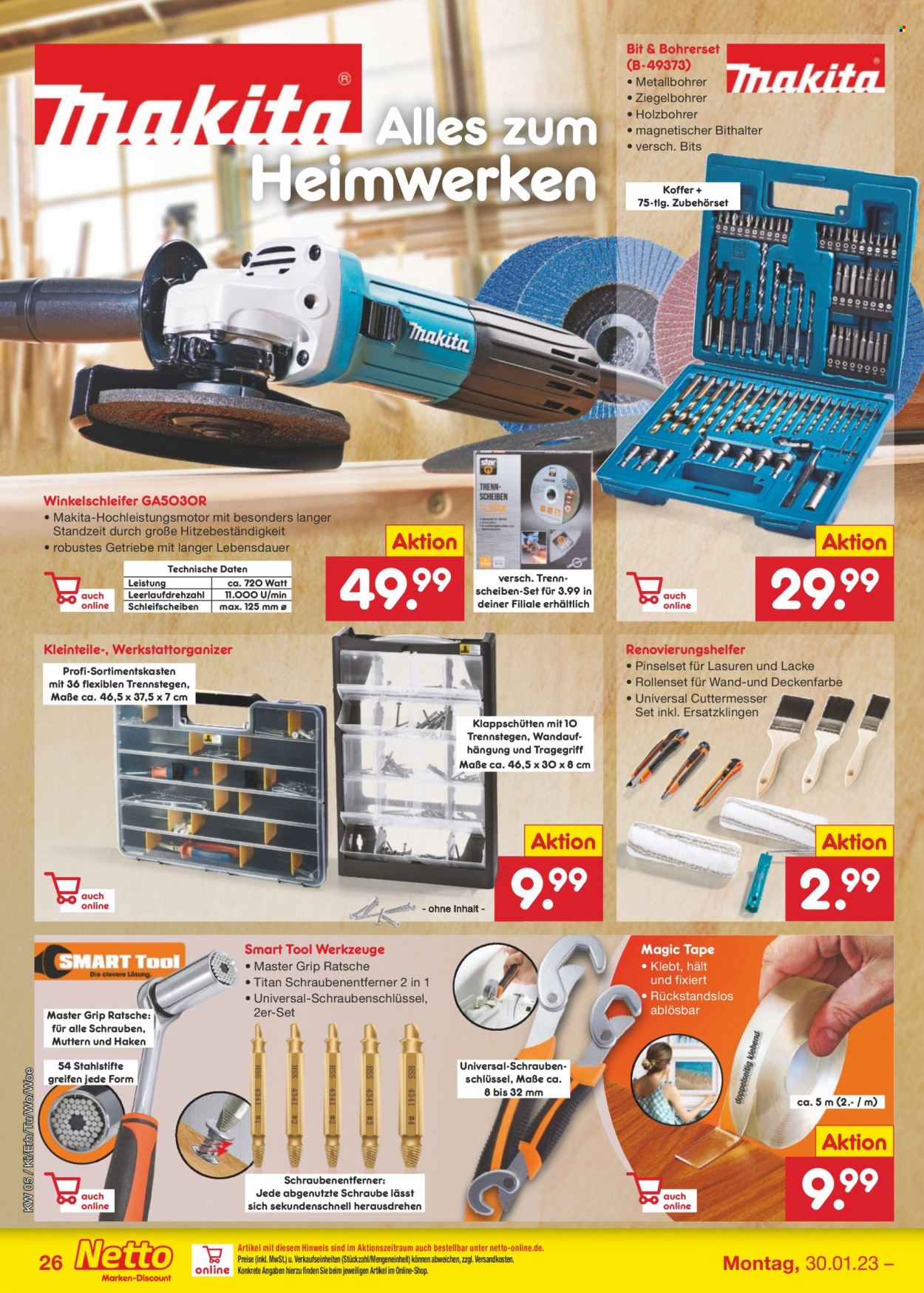 Netto Marken-Discount Prospekte  - 30.01.2023 - 4.02.2023. Seite 26