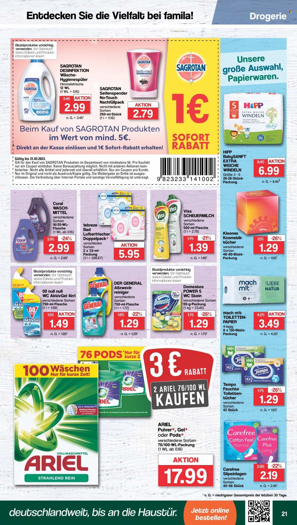 famila Prospekte  - 30.01.2023 - 4.02.2023. Seite 21