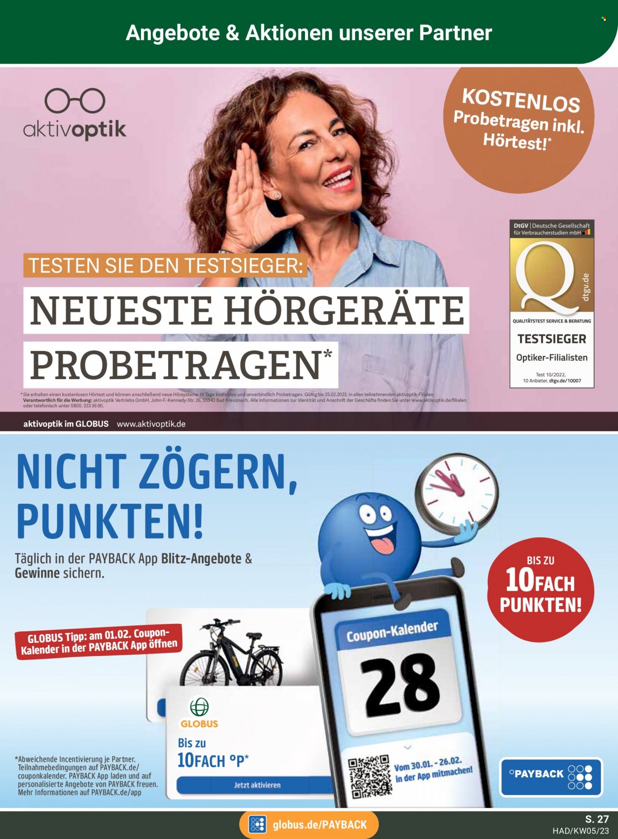 Globus Prospekte  - 30.01.2023 - 4.02.2023. Seite 27