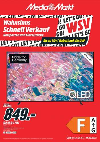 Prospekte MediaMarkt - 26.01.2023 - 4.02.2023.