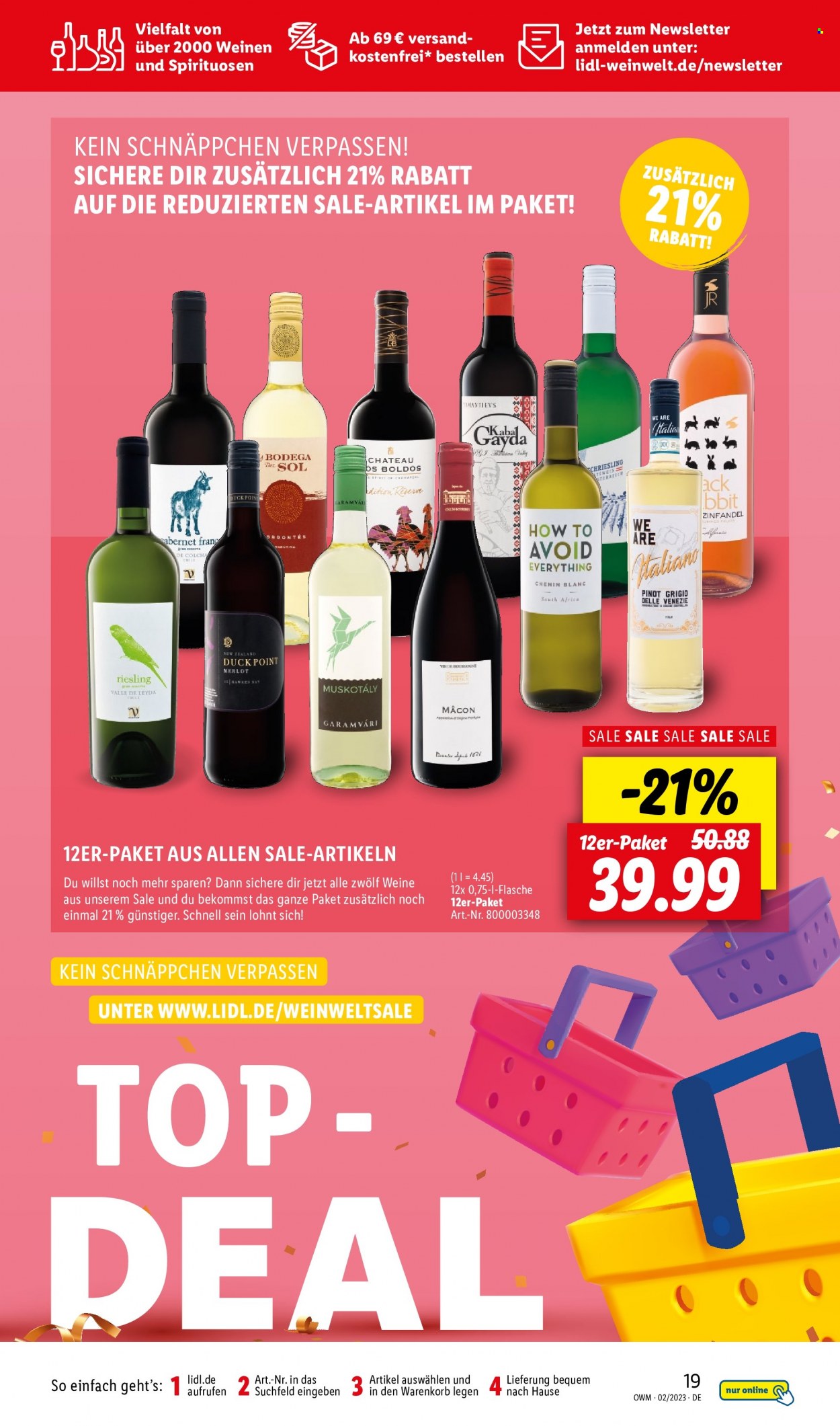 Lidl Prospekte  - 1.02.2023 - 28.02.2023. Seite 19