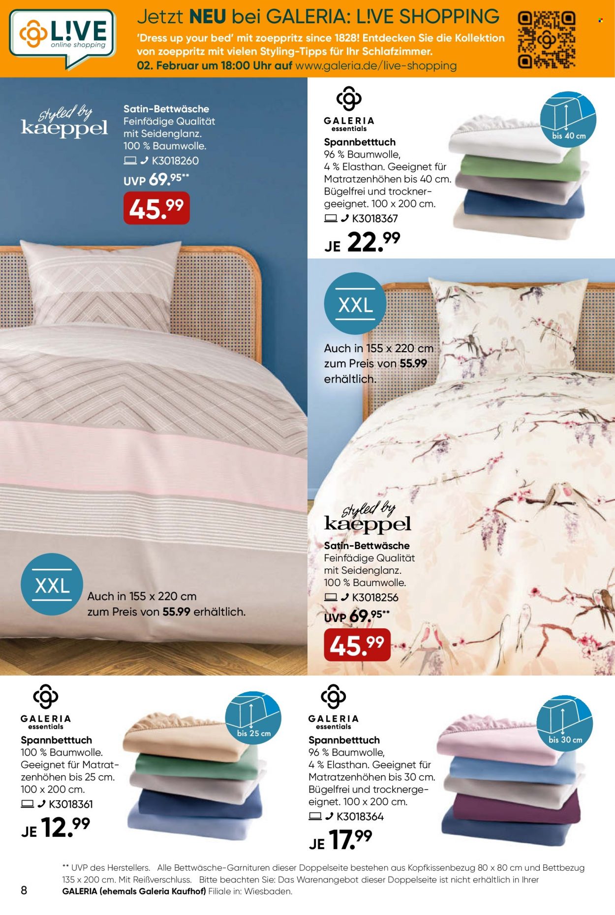 GALERIA Karstadt Kaufhof Prospekte  - 1.02.2023 - 7.02.2023. Seite 8