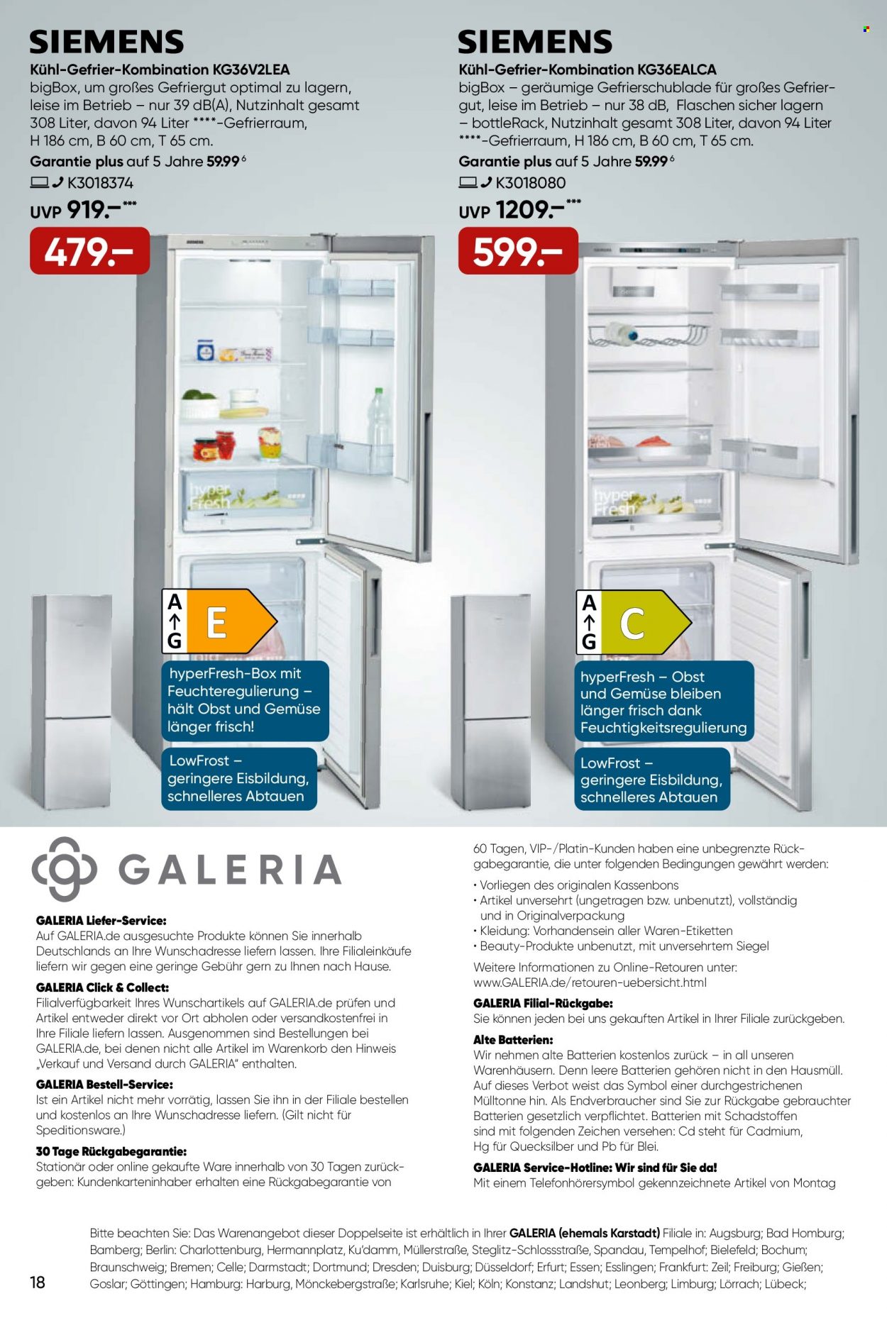 GALERIA Karstadt Kaufhof Prospekte  - 1.02.2023 - 7.02.2023. Seite 18