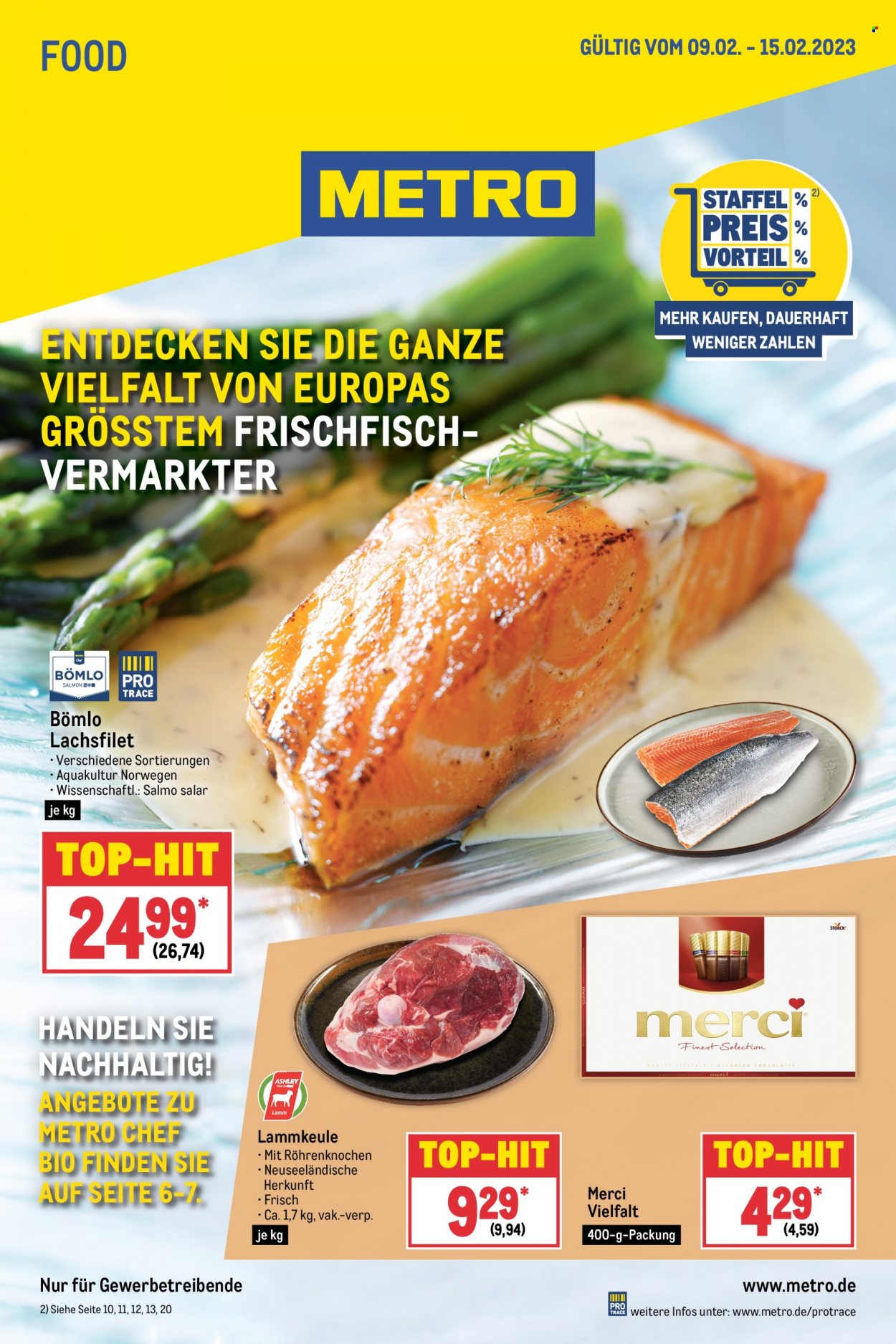 Metro Prospekte  - 9.02.2023 - 15.02.2023. Seite 1