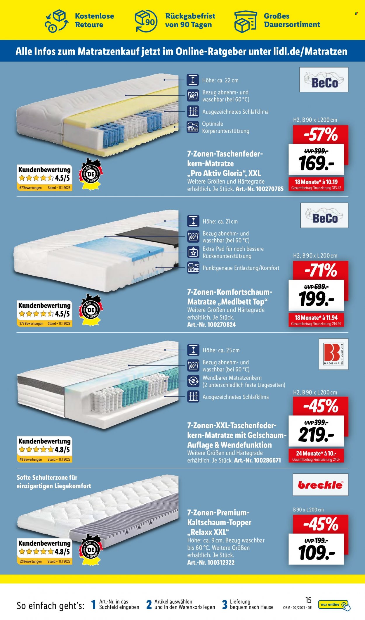 Lidl Prospekte  - 1.02.2023 - 28.02.2023. Seite 15