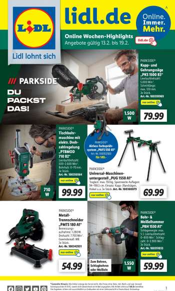 Prospekte Lidl - 13.02.2023 - 19.02.2023.