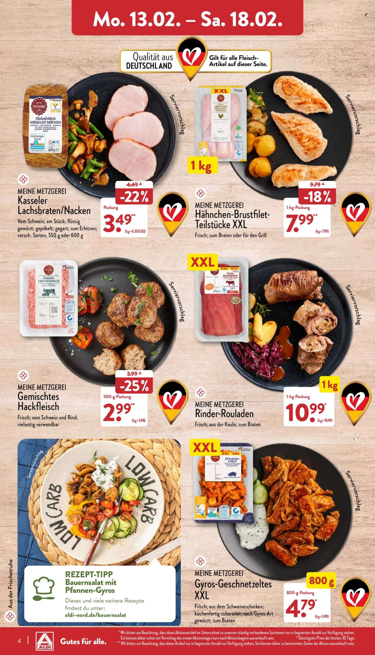 ALDI Nord Prospekte  - 13.02.2023 - 18.02.2023. Seite 4