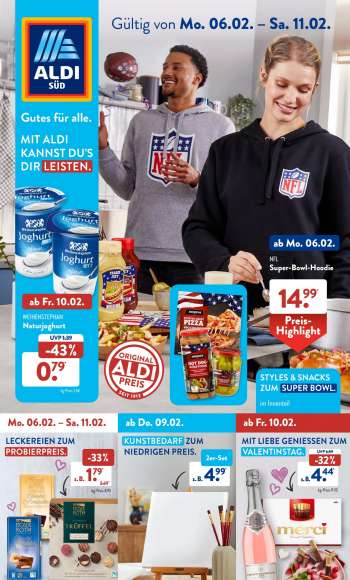 Prospekte ALDI SÜD - 6.02.2023 - 11.02.2023.