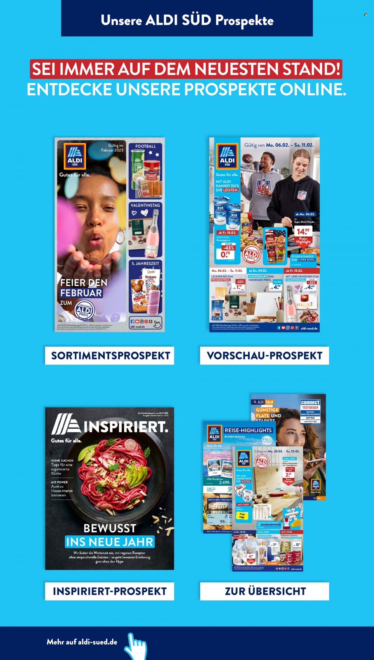 ALDI SÜD Prospekte  - 13.02.2023 - 18.02.2023. Seite 42