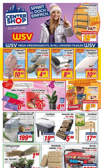 Prospekte CENTERSHOP - 6.02.2023 - 11.02.2023.